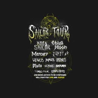 Sailor Moon Metal Tour - Rock Music Festival T-Shirt