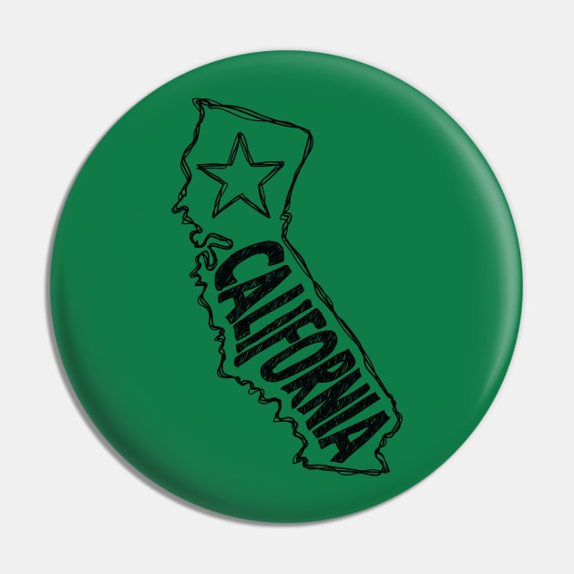 California Pin by thefunkysoul