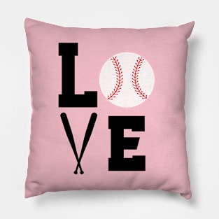 Love baseball Pillow