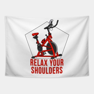 Relax your Shoulders Tapestry