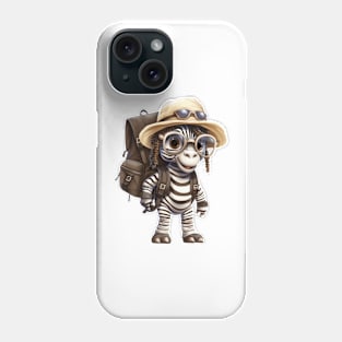 Back To School Zebra Phone Case