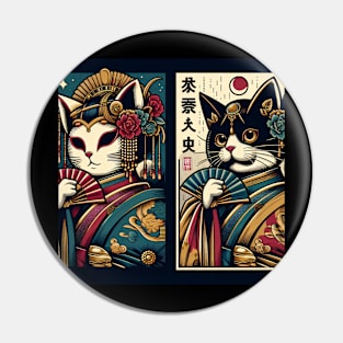 Neko Oni Edo Pin