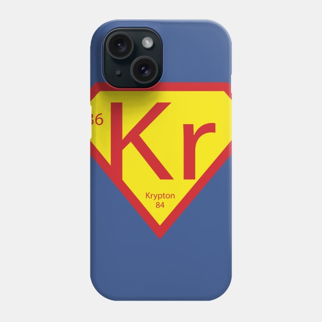 Krypton, A Super Element Phone Case by AnotherDayInFiction