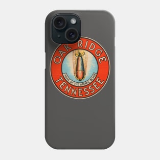 Oak Ridge TN Atom Bomb Phone Case