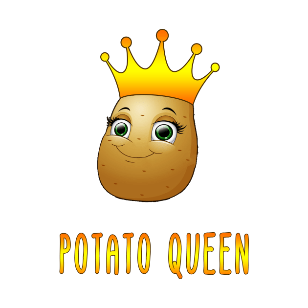 Funny Potato Queen Gift for Wife, Girlfriend, Daughter, Bestfriend. by Goods-by-Jojo