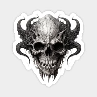 demogorgon skull Magnet