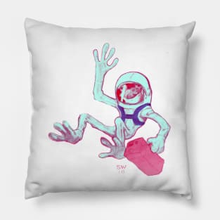 Space Frog Pillow