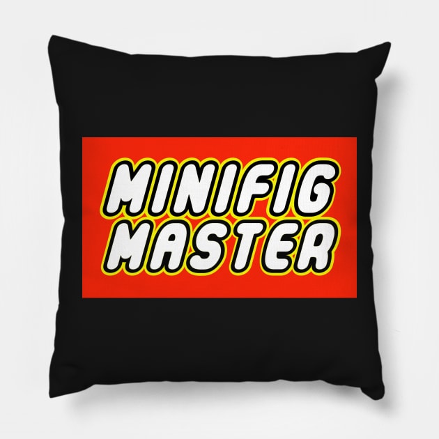 MINIFIG MASTER Pillow by ChilleeW