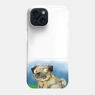 Cartoon Pug Dog Phone Case