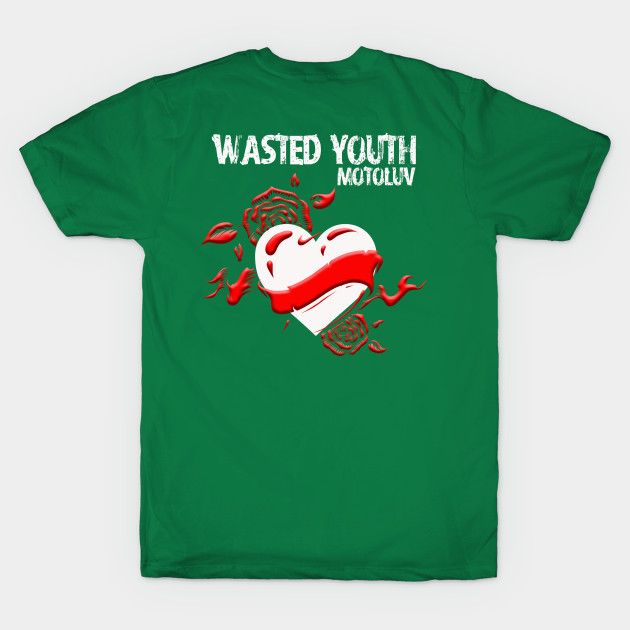 Disover JAMESTOWN WASTEDYOUTH - Rose Tattoo - T-Shirt