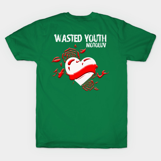 Discover JAMESTOWN WASTEDYOUTH - Rose Tattoo - T-Shirt