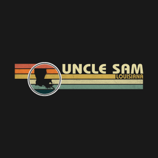 Uncle Sam Louisiana vintage 1980s style T-Shirt