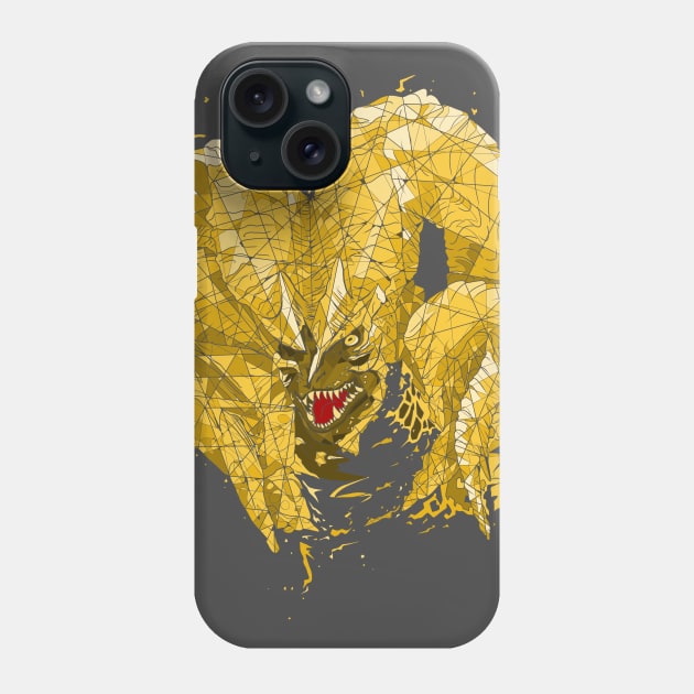 Kulve the Golden Behemouth Phone Case by paintchips