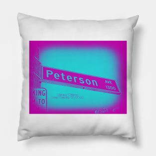 Peterson Avenue KOTON SKY, Long Beach, CA by Mistah Wilson Pillow