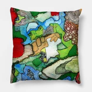 Abstract Builder Pillow