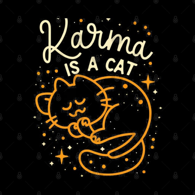 Karma Is A Cat by Aldrvnd