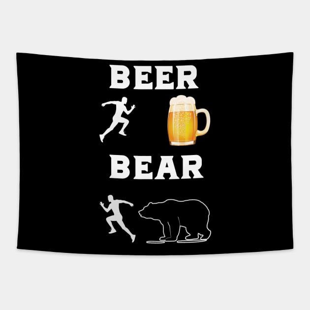 Beer - Bear Tapestry by JamesBosh