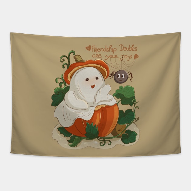 Friendship doubles are you joys Tapestry by i am Cuta