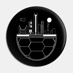 TMNT Skyline Dark Pin