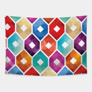 Colorful abstract pattern Tapestry