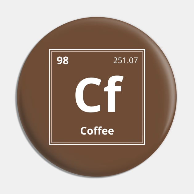 Coffee (Cf) - Element Californium of Periodic Table Pin by chemst