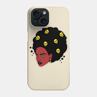 Afro girl Phone Case