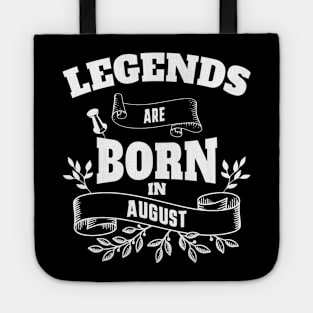 august birthday Tote