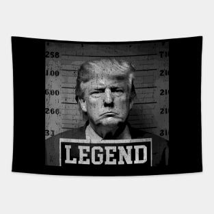 Trump 2024 Mugshot President Legend Tapestry