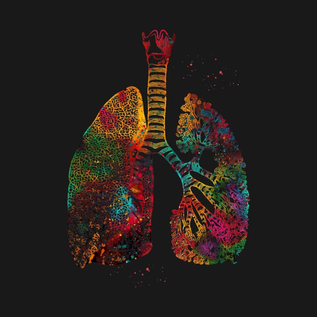 Lungs Art by erzebeth