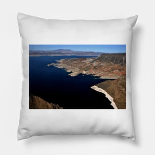 Lake Mead Arizona and Nevada USA America Pillow