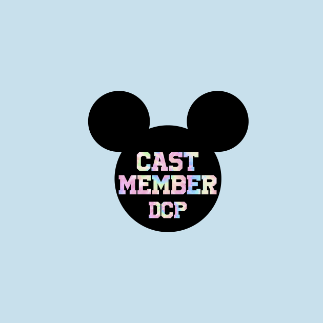 cast member DCP tie dye ears by lolsammy910