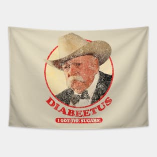 Retro Diabeetus - Wilford Brimley Tapestry