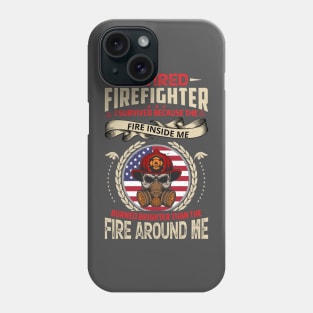 Retired firefighters are survivors Phone Case