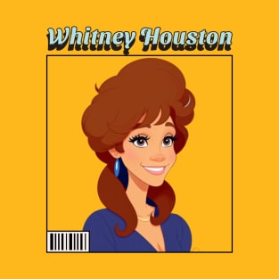 2D Whitney Houston T-Shirt