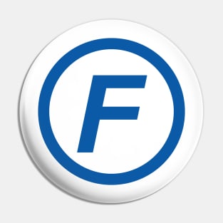 Fantastic 4 Logo F Pin