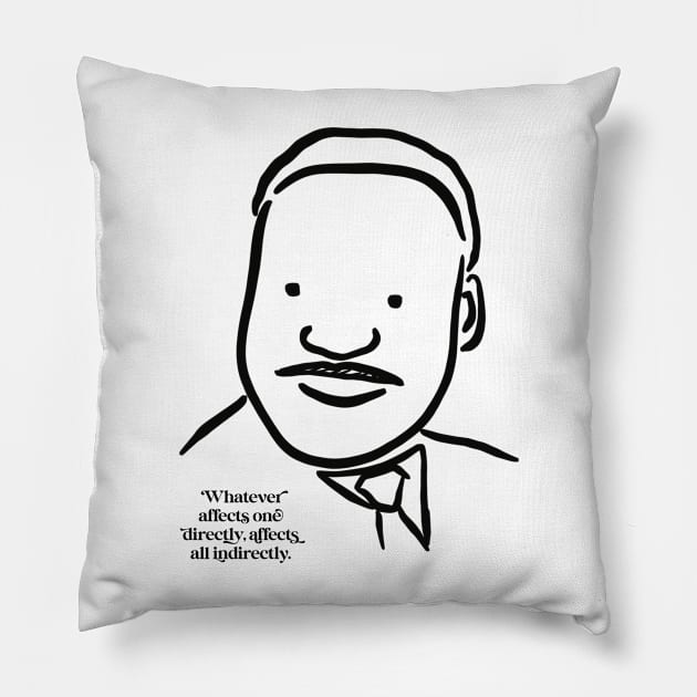 MLK Pillow by The Mindful Maestra