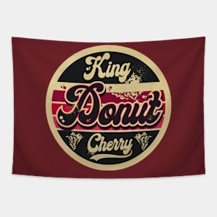 King Donut Cherry Tapestry