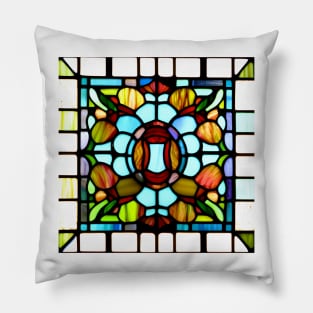 Stained Glass Design Pillow