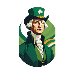 St. Patrick's Day George Washington T-Shirt