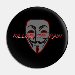 Pain Maker Killing The Pain logo Pin