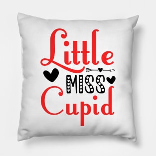 little miss cupid t-shirt Pillow