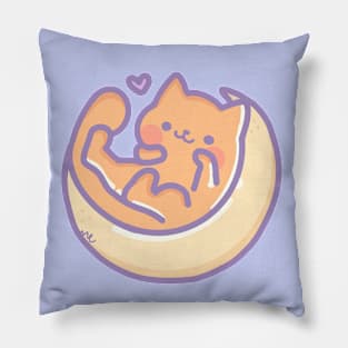 Moon Kitten Pillow