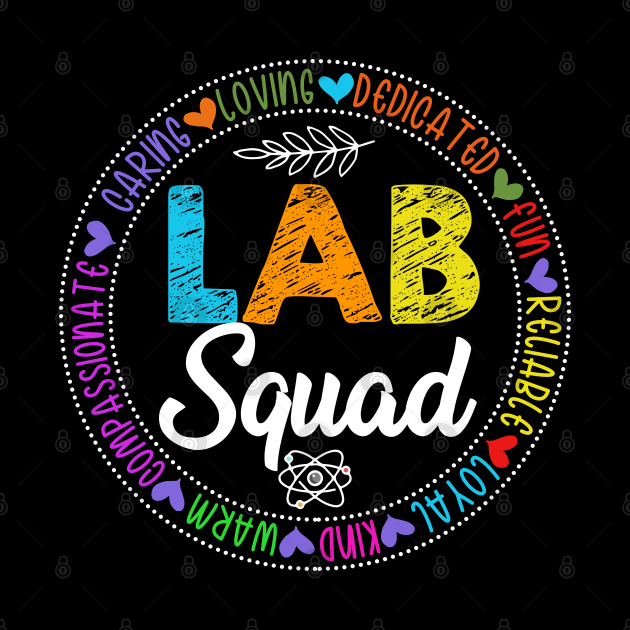 Lab Squad Funny Lab Week 2024 Medical Laboratory Technician by AngelGurro