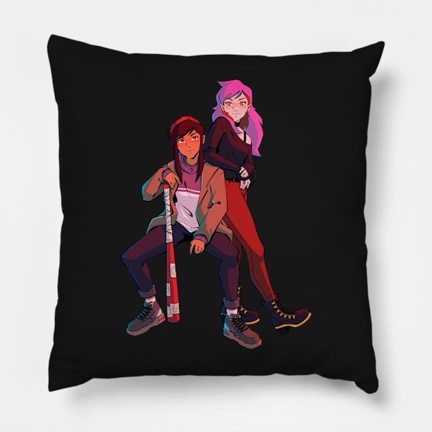 BETA LUMITY 03 Pillow by HeyMrDeath