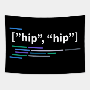 Developer Hip Hip Array (Hooray) Tapestry