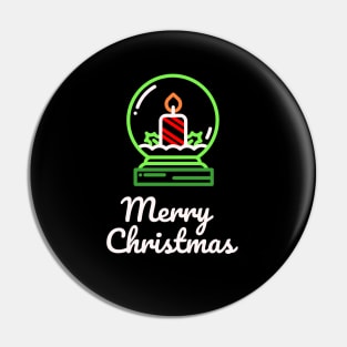 Merry Christmas gift / candle Pin