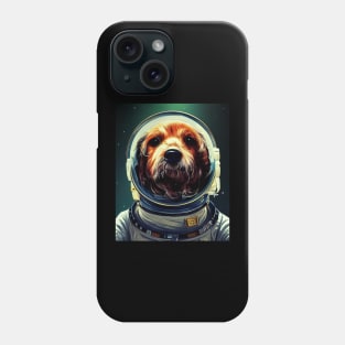 Space Dog In Astronaut Costume Phone Case