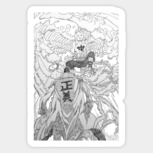 One Piece Luffy Devil Fruit Pixel Art (Gomu Gomu) Sticker for Sale by  SnailKisses