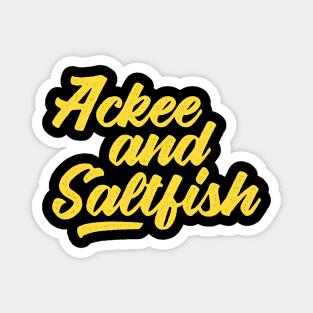 Ackee and Saltfish Magnet