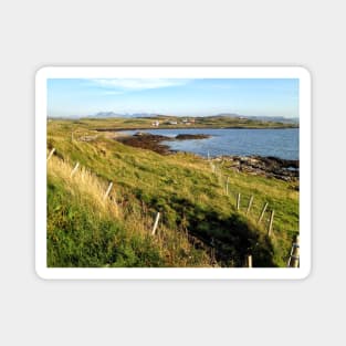 Looking across to the crofting village of Ullinish on the west coast of Skye Magnet